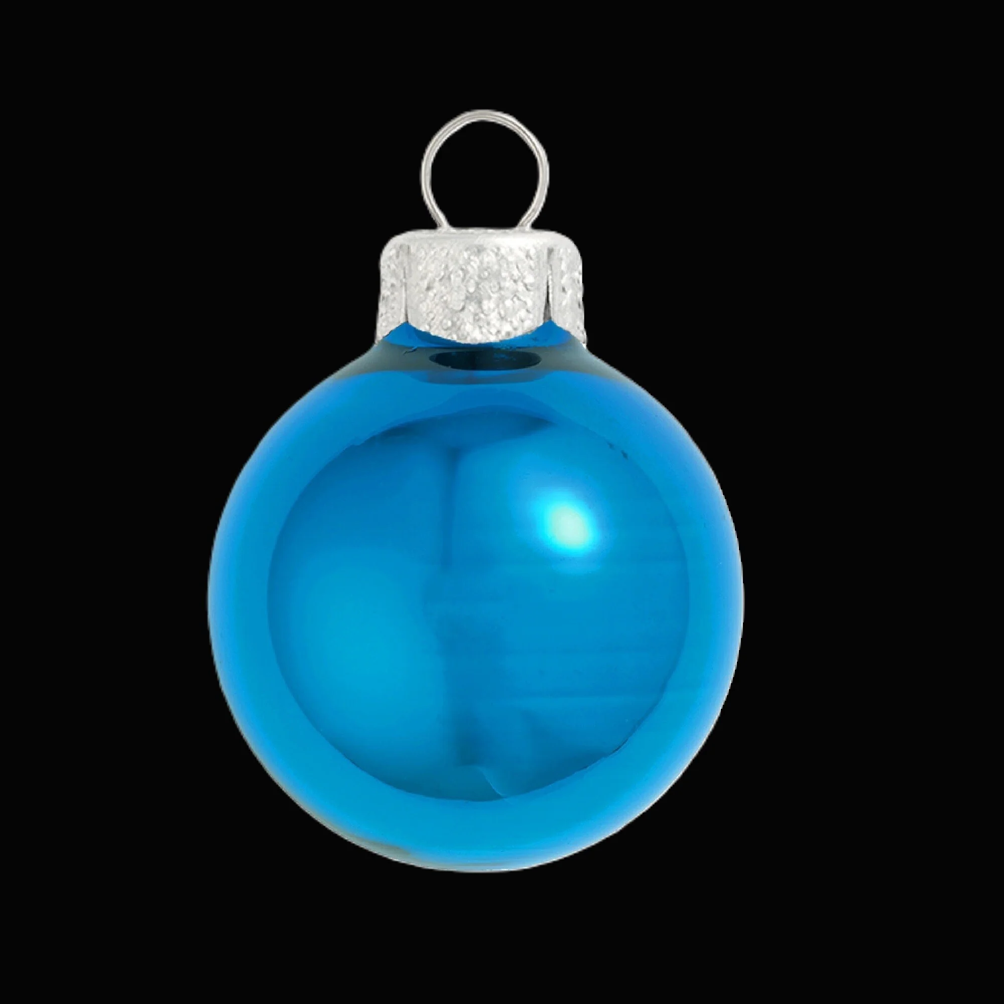 Shiny Finish Glass Christmas Ball Ornaments 1.25