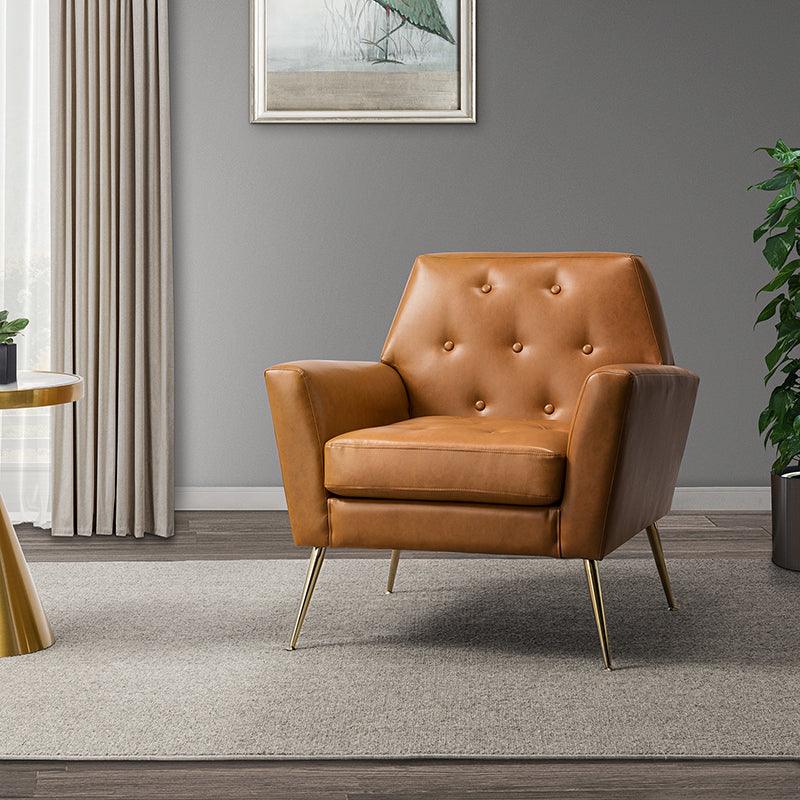 Raelynn Vegan Leather Armchair