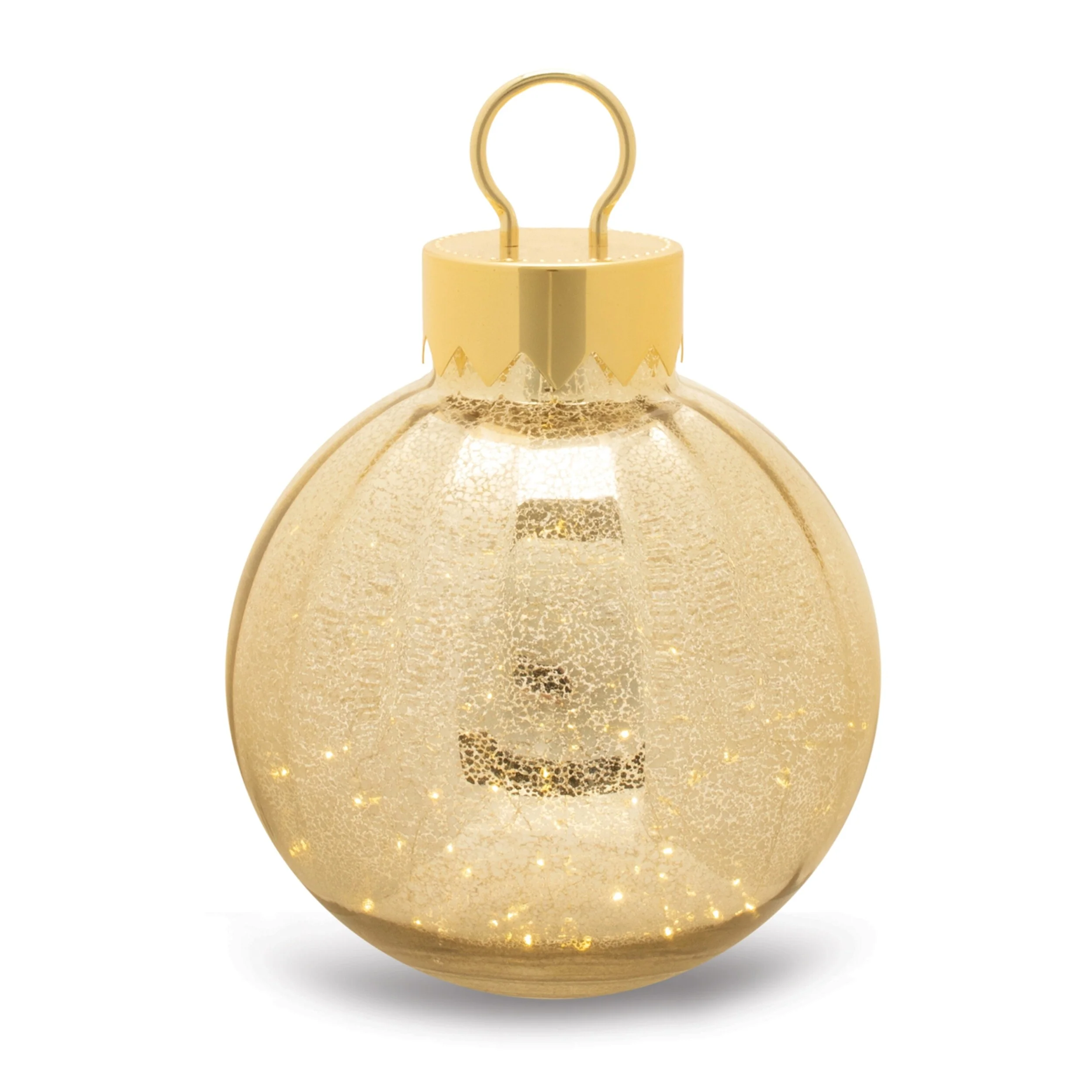 LED Mercury Glass Ornament 13