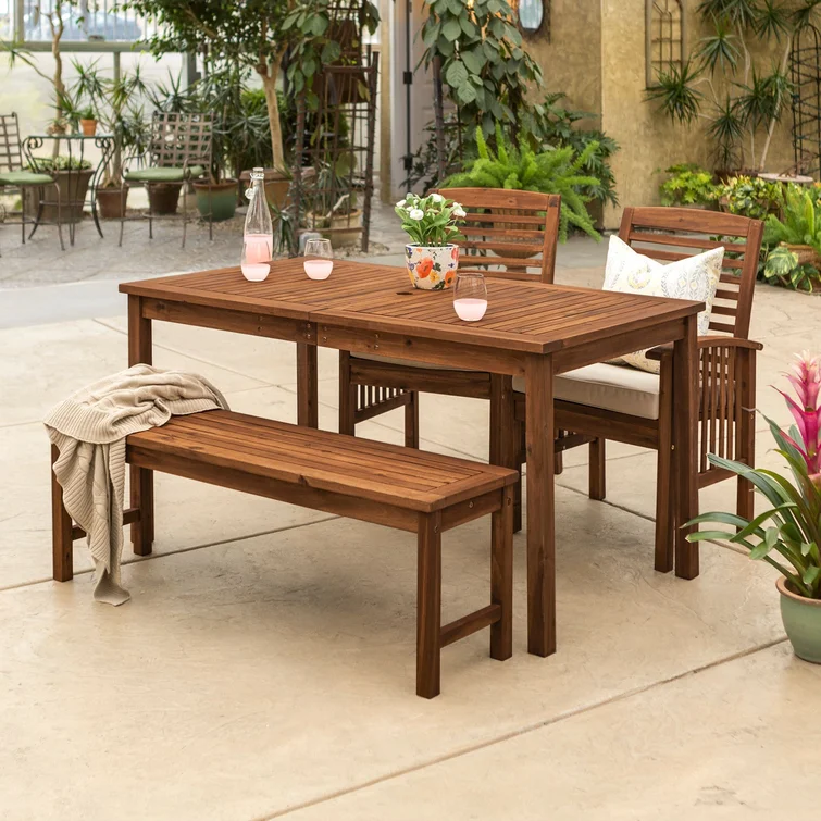 5 - Person Rectangular Outdoor Dining Set