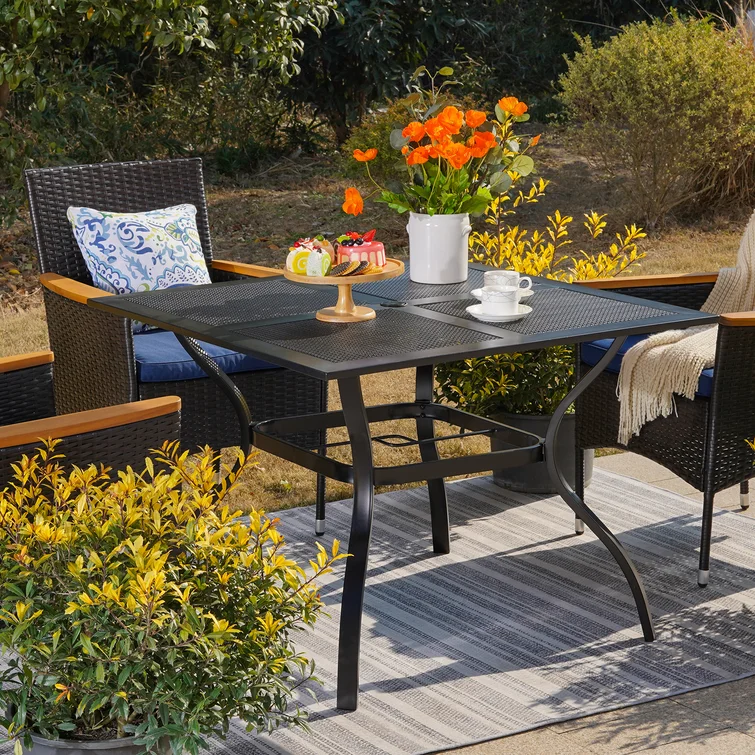 Alyah 4 - Person Square Outdoor Dining Set