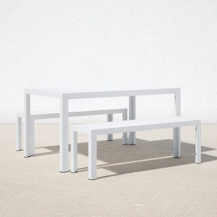Joel 6 - Person Rectangular Outdoor Dining Set