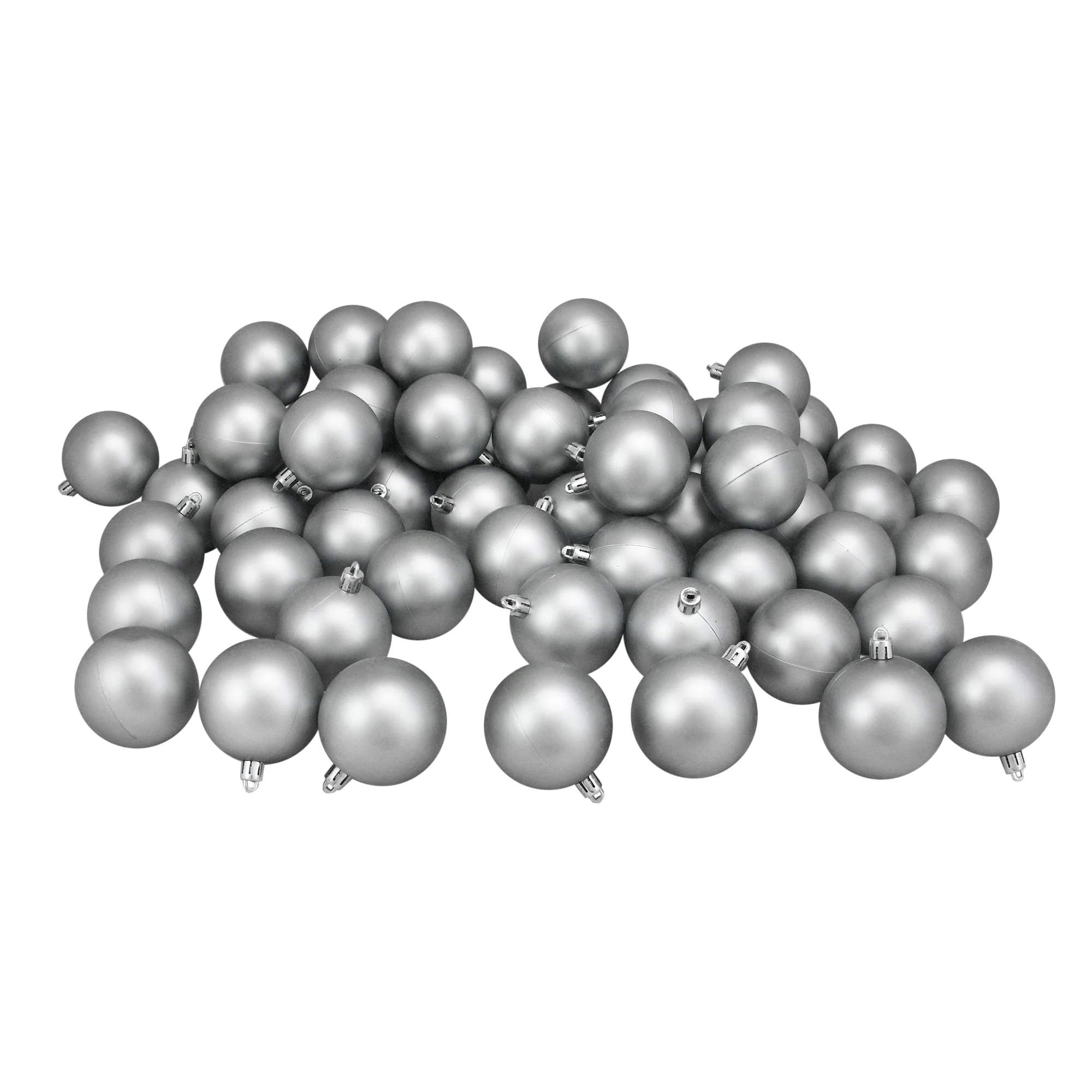 60ct Shatterproof Christmas Ball Ornaments 2.5
