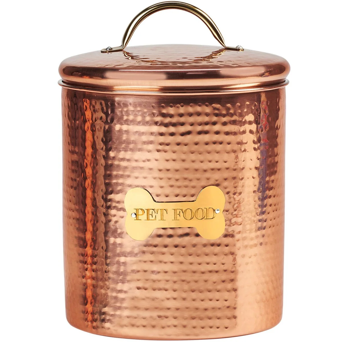 King Charles Copper Dog Extra Canister for Pet Food
