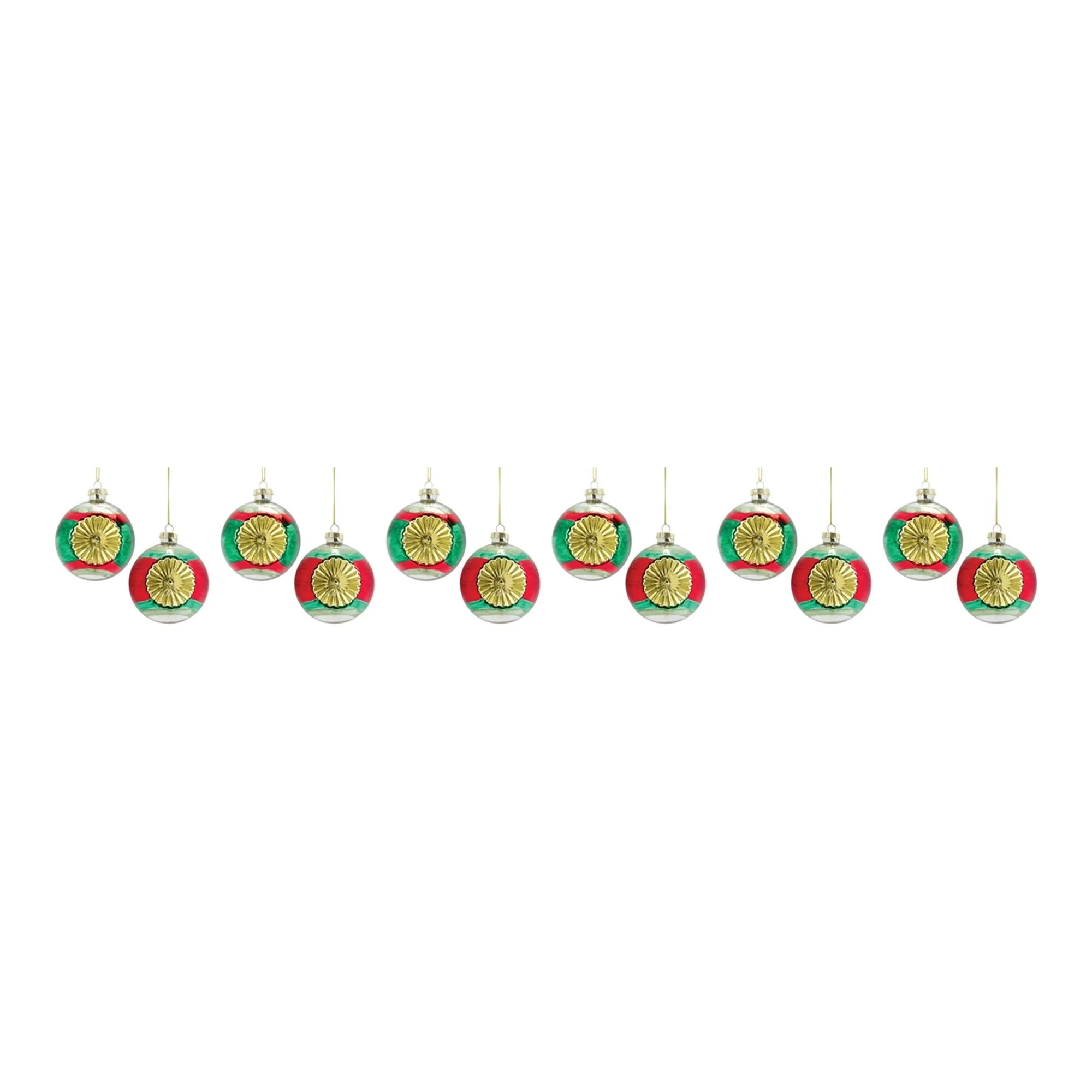 Shiny Reflector Christmas Ball Ornaments 3
