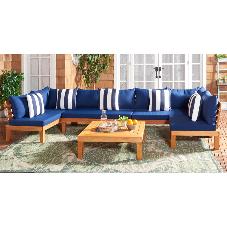 Tokarz 5 - Person Outdoor Seating Group with Cushions