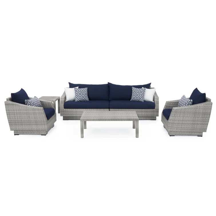 Sehrish 6 - Person Outdoor Seating Group with Cushions