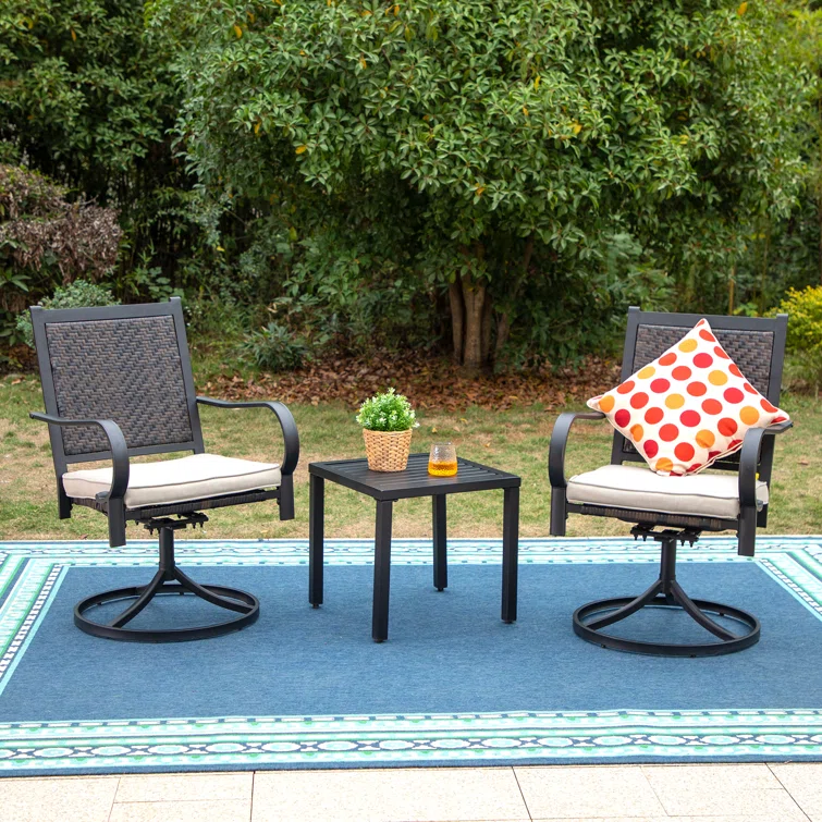 Alyah 2 - Person Square Outdoor Dining Set