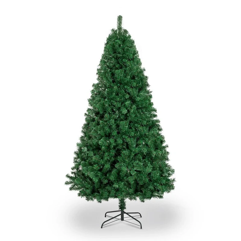 FCH 7ft Half Christmas Tree with LED Lights - 7 ft.