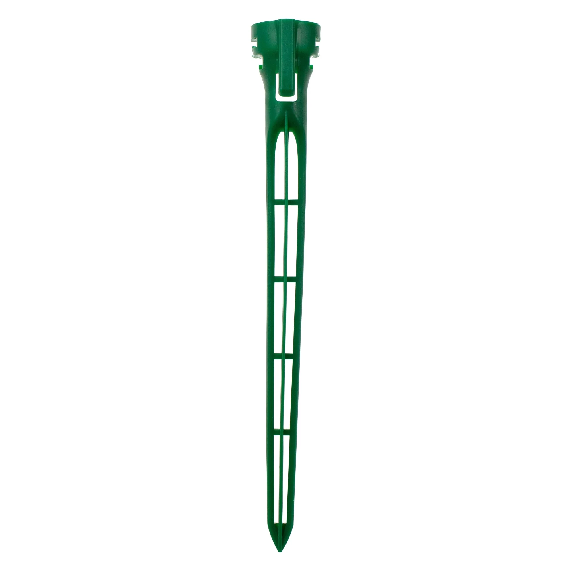 20 Green 2-in-1 Christmas Decorations Tie Down Light Stakes 7.5 Inch