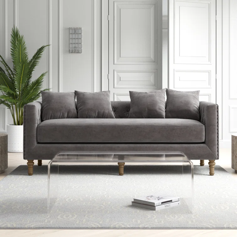 Appalachia 84'' Velvet Sofa