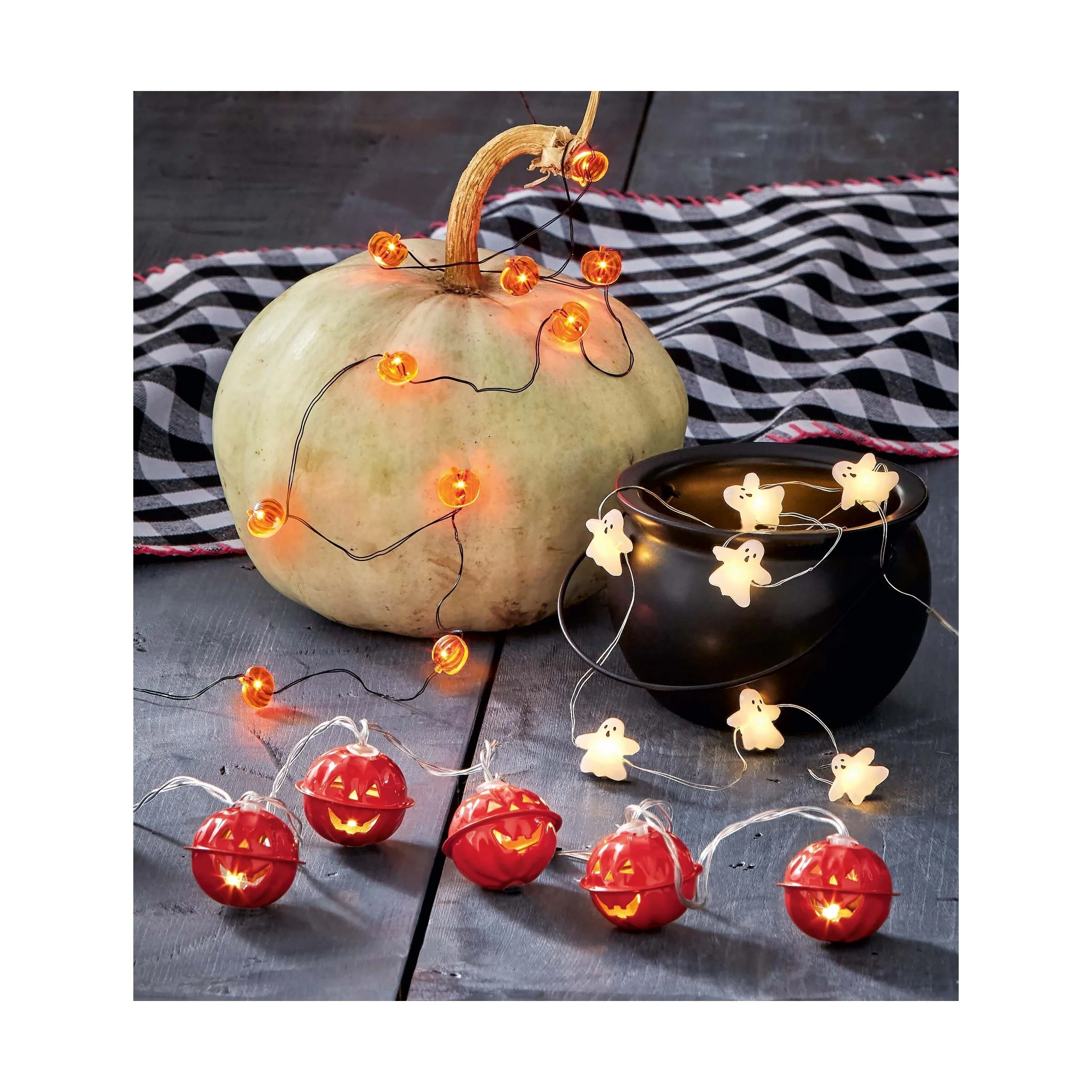 Jack-O-Lantern Led String Lights