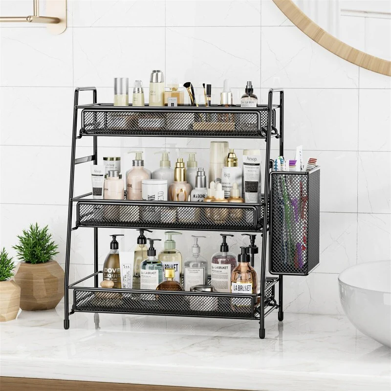Bathroom Countertop Organizer Shelf - 7