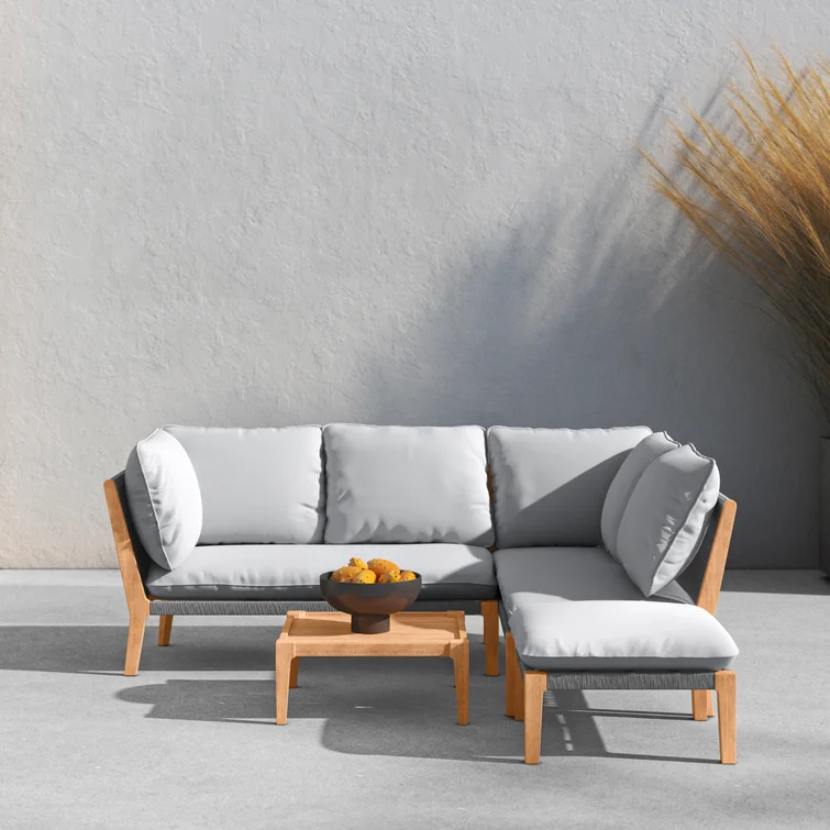 Habitat 5 - Person Outdoor Seating Group with Cushions