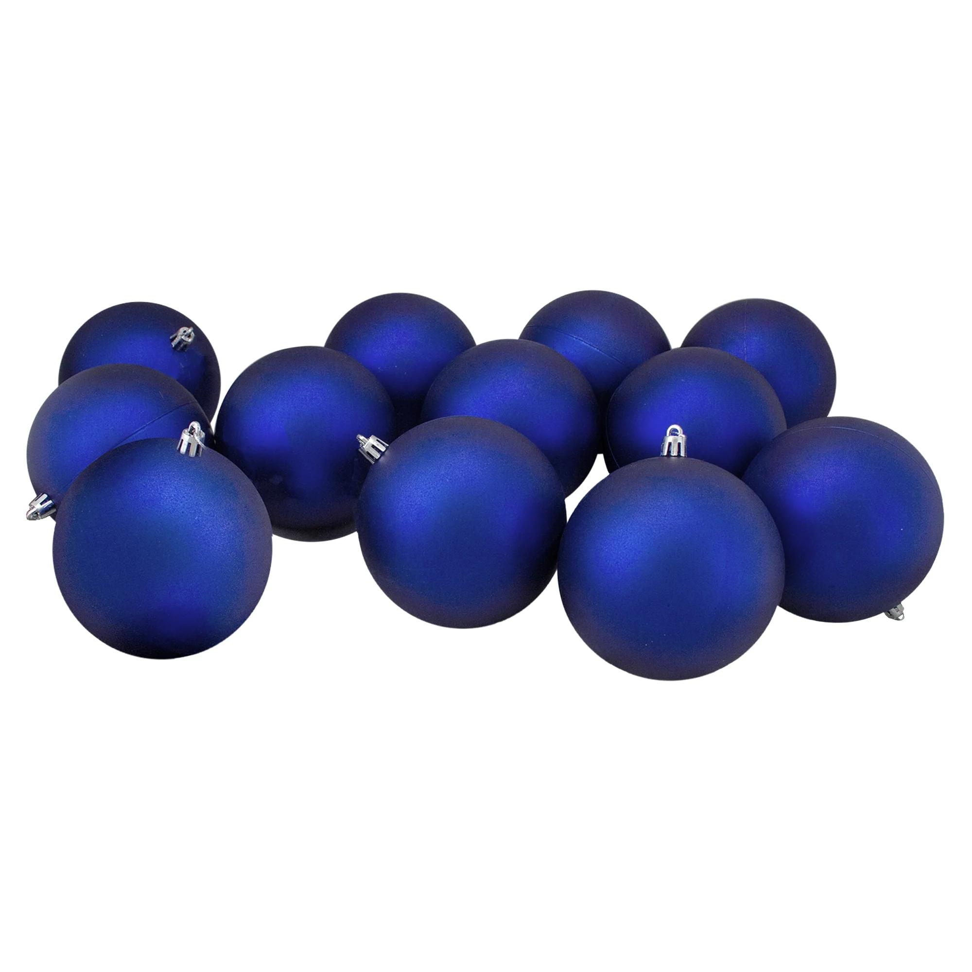 Shatterproof Matte Christmas Ball Ornaments - 4