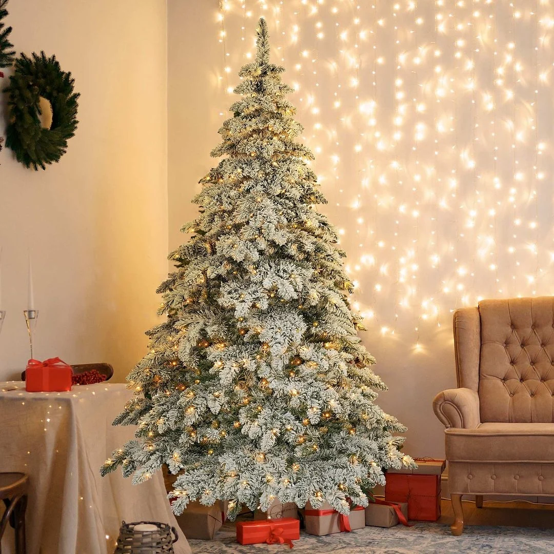 7.5FT Christmas Tree with 400 LED Lights, Christmas Decorations