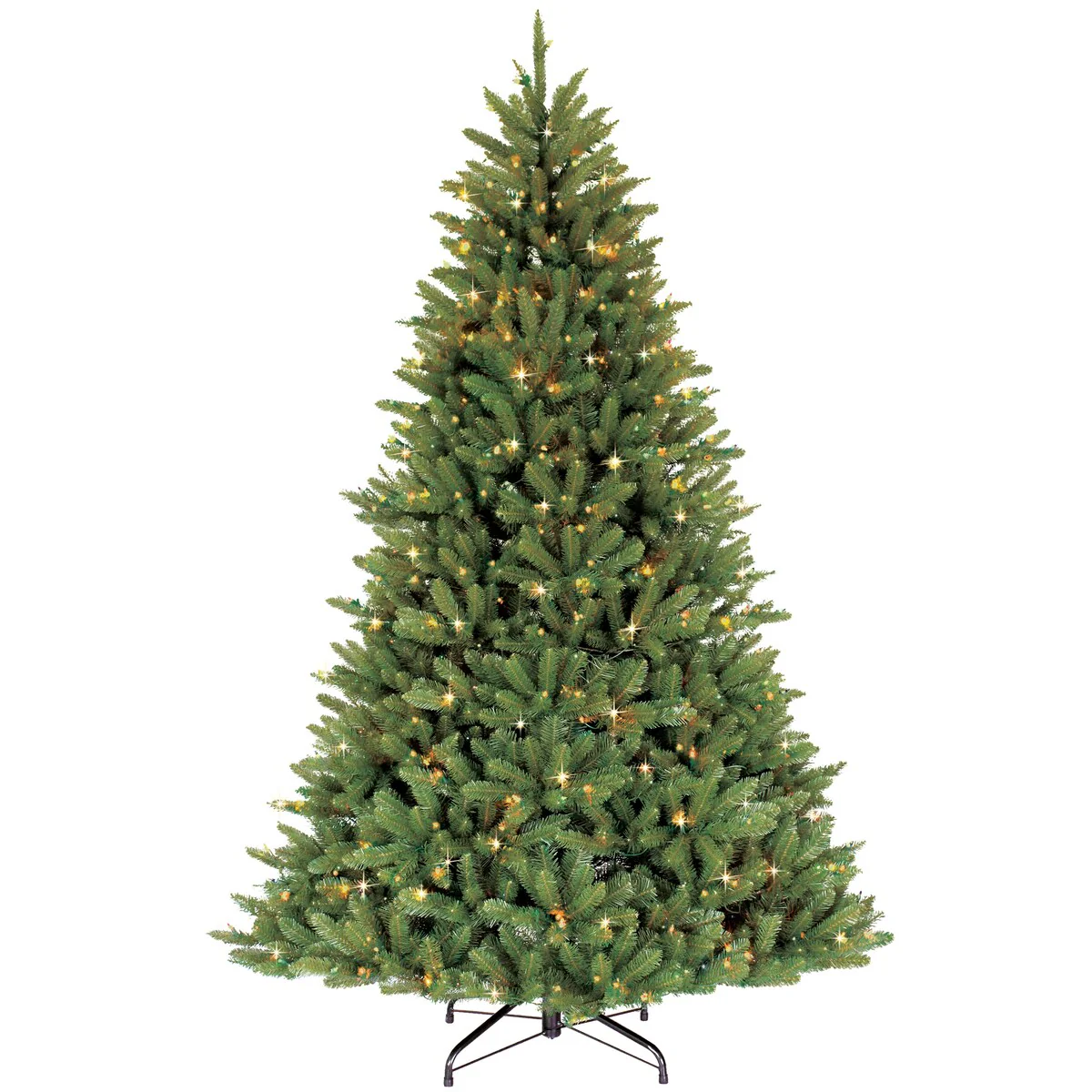 Puleo International 9' Pre Lit Fraser Fir Artificial Christmas Tree