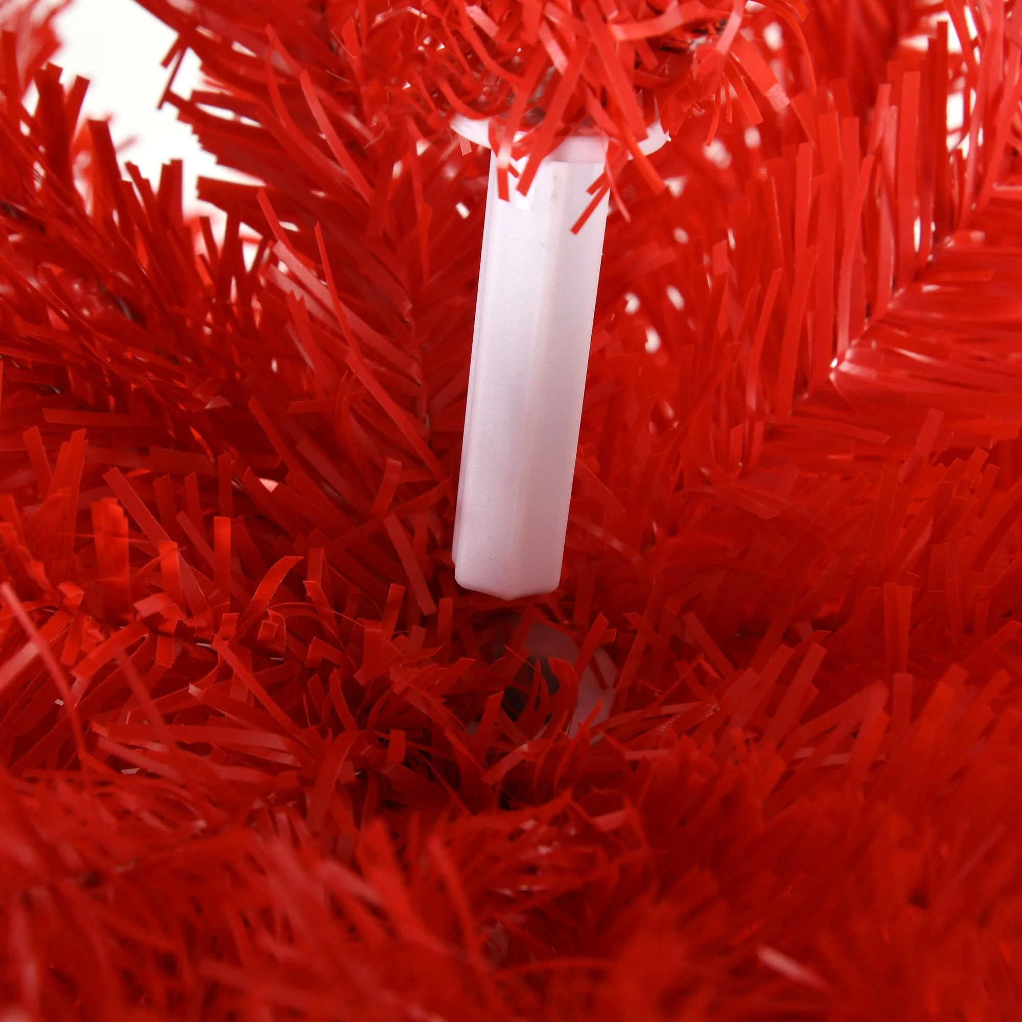 Unlit 5ft Artificial Pencil Christmas Tree with Realistic Branches and Slim Profile