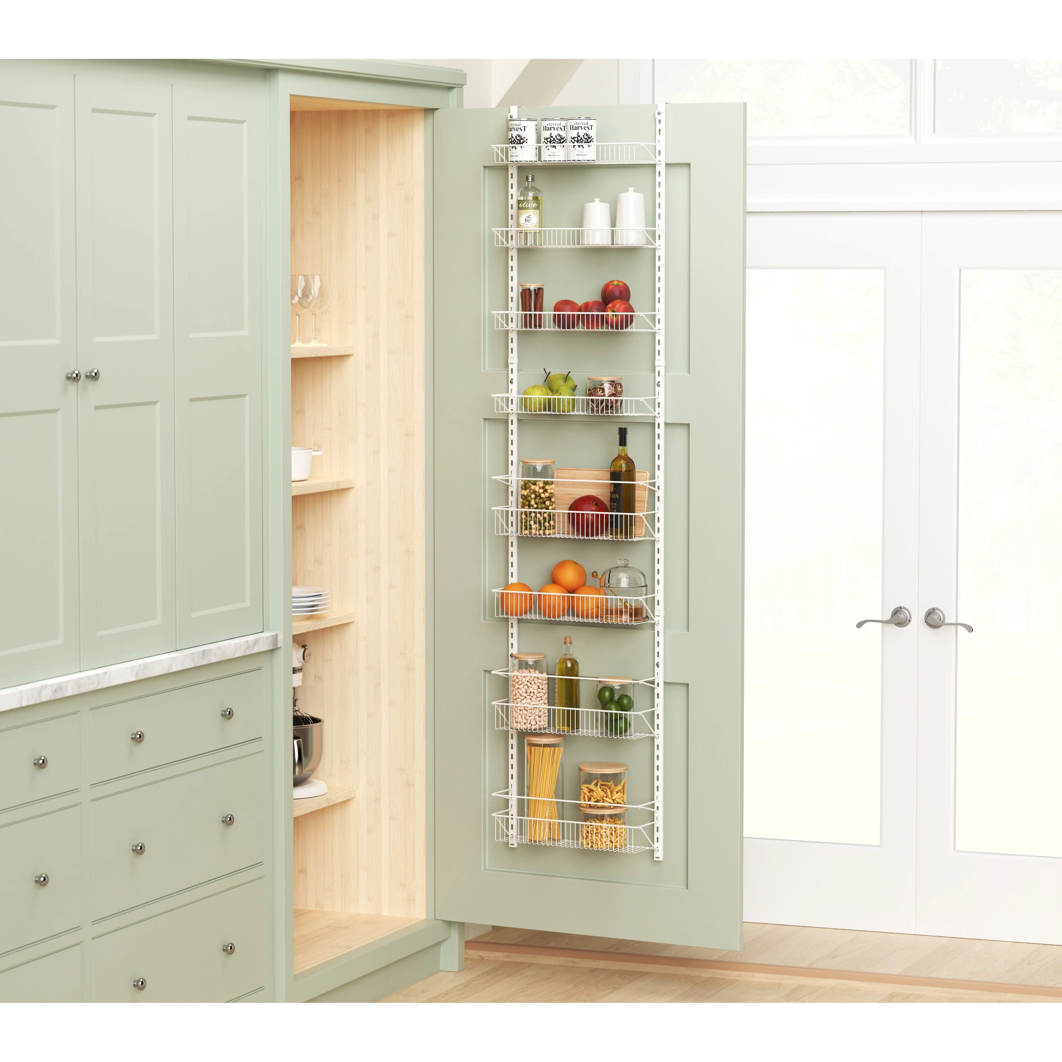 ClosetMaid 8-Tier Wire Wall and Door Rack