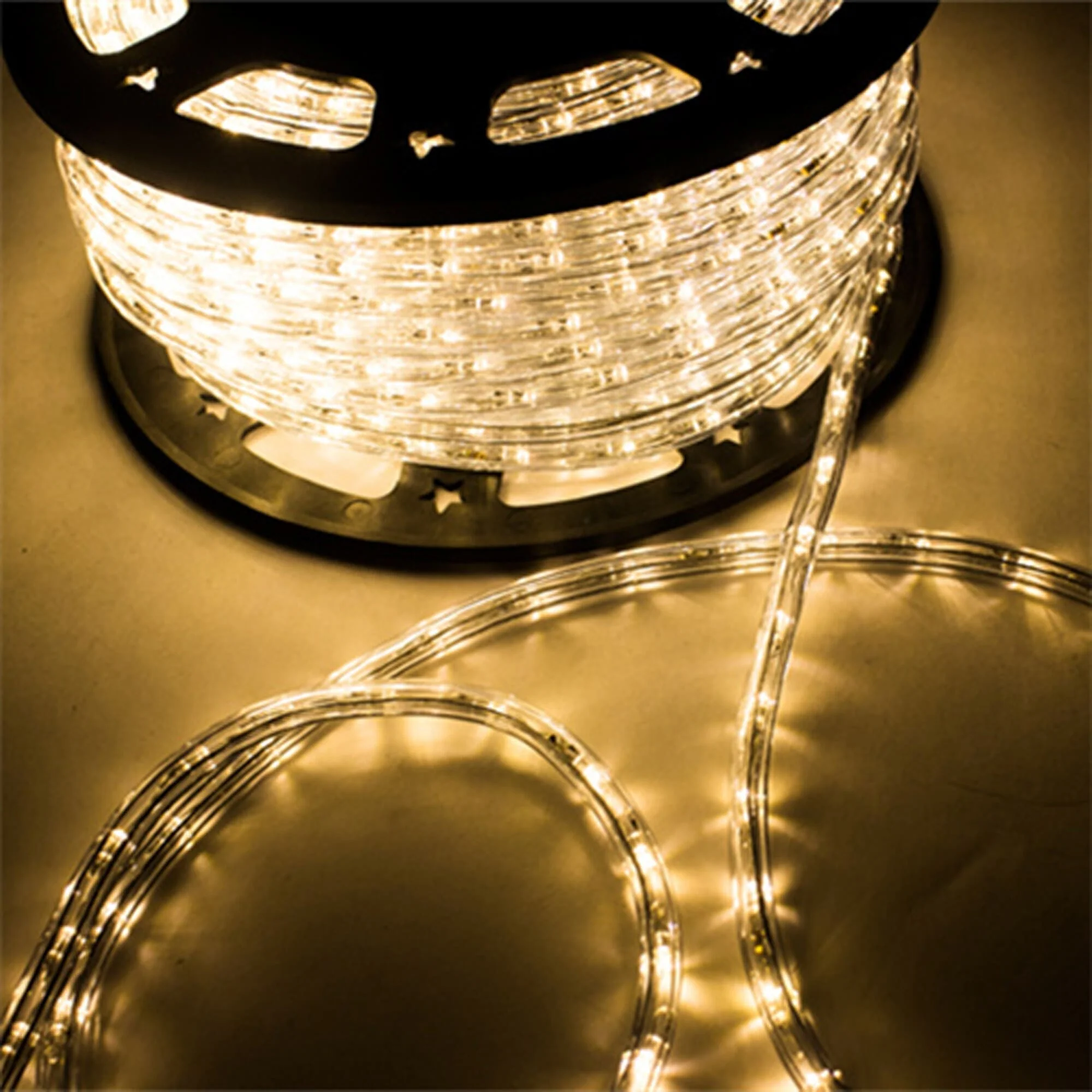 Ainfox 150ft LED Rope Light In/Outdoor Christmas Decorative Party Lighting