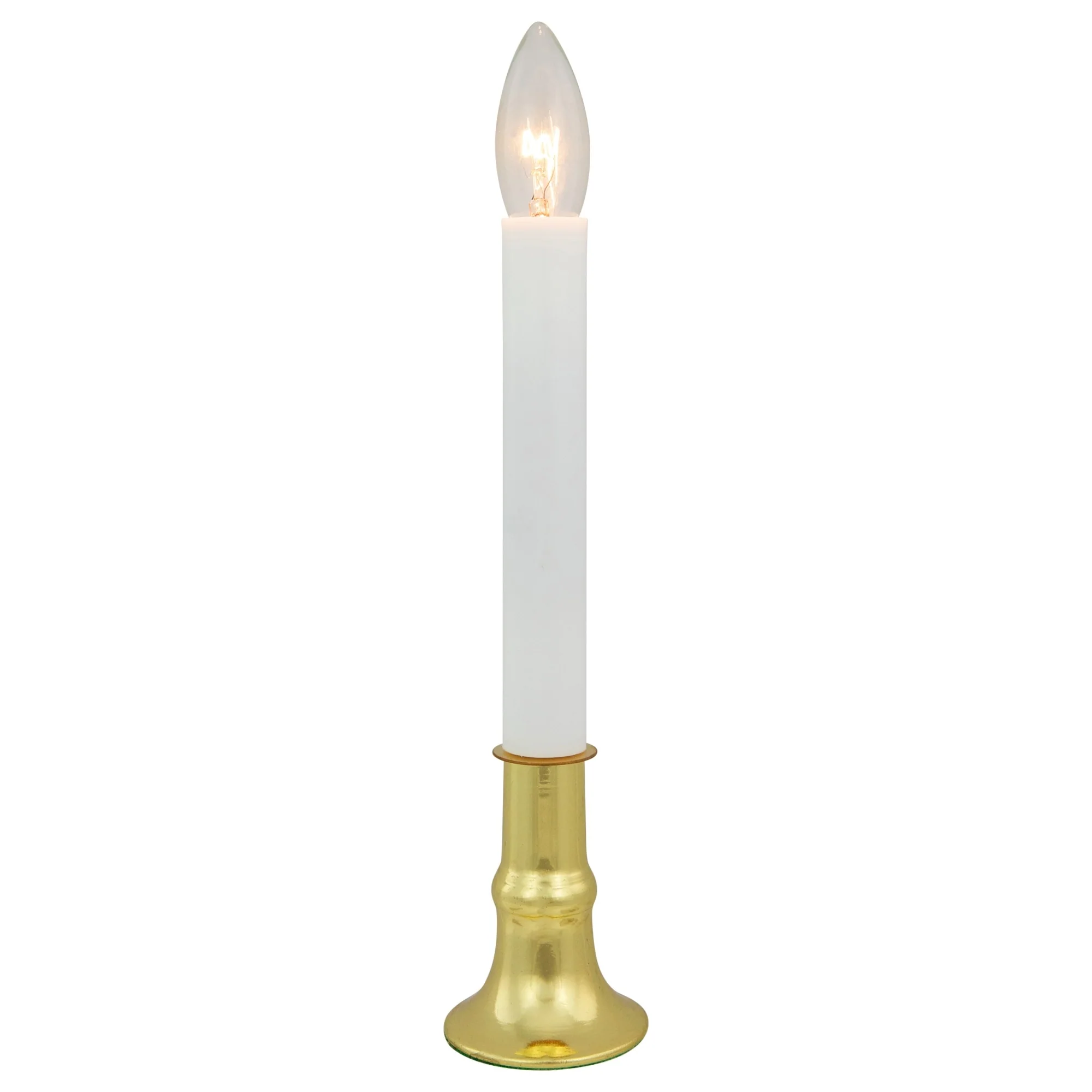 Single Light Window Candle with Timer - 9