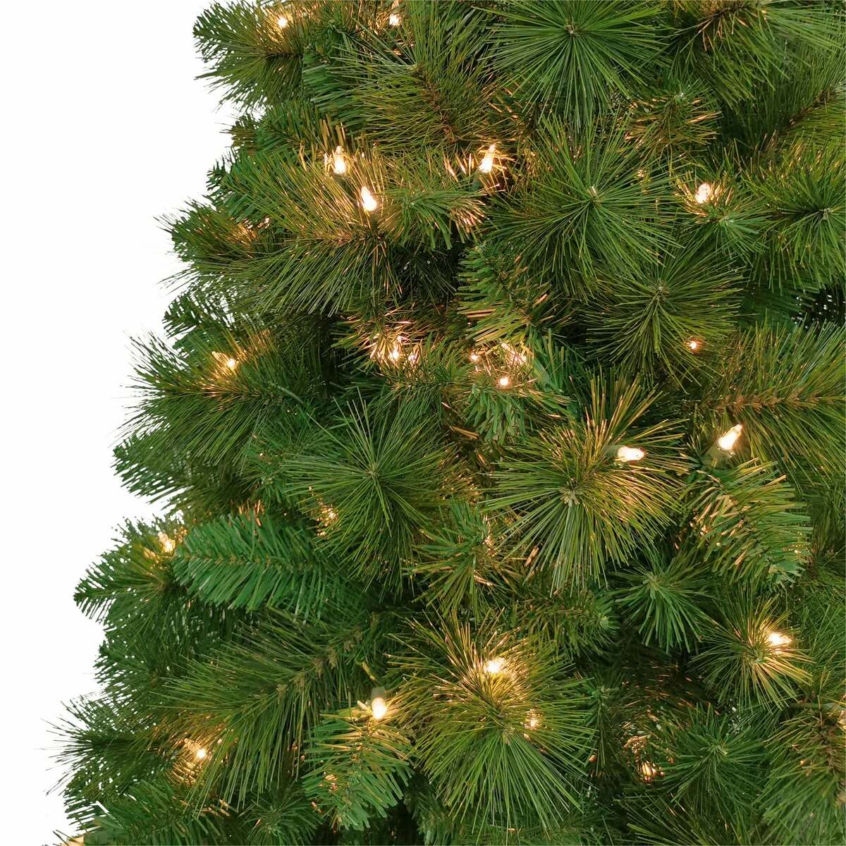 Puleo International 6.5 ft. Pre-lit Wall Half Tree