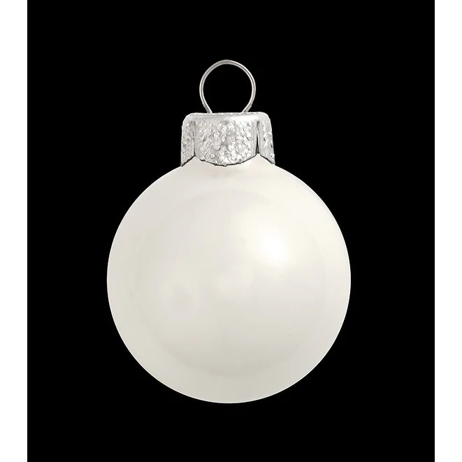 Shiny Finish Glass Christmas Ball Ornaments 1.5