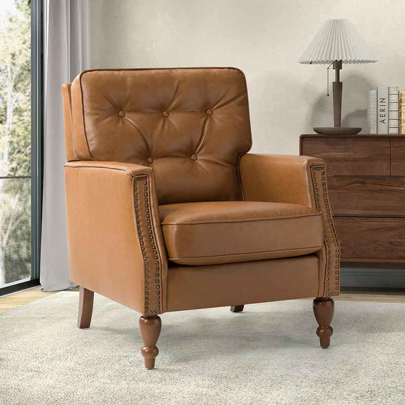 Francesco Vegan Leather Armchair