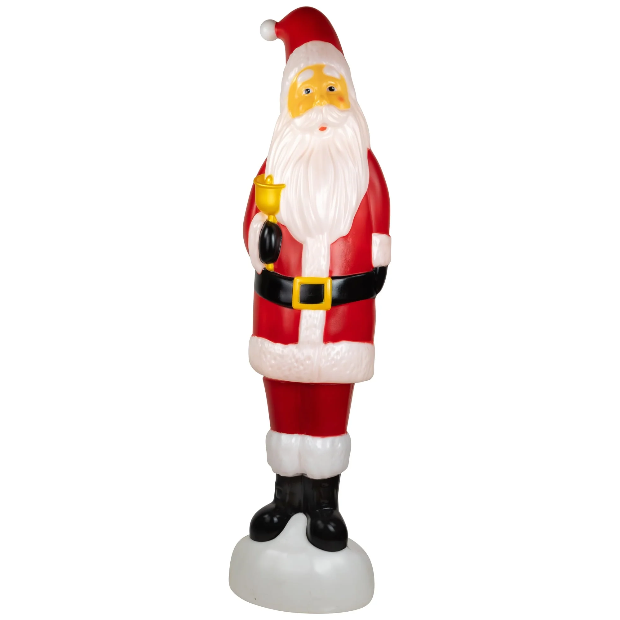 Lighted Blow Mold Santa Claus Outdoor Christmas Decoration - 59