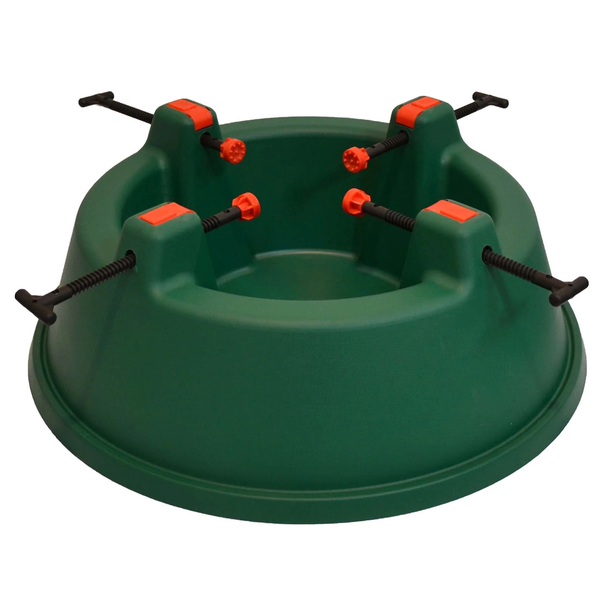 Green Wide Mouth Simple Set Live Tree St -Hold Trees Up To 8ft