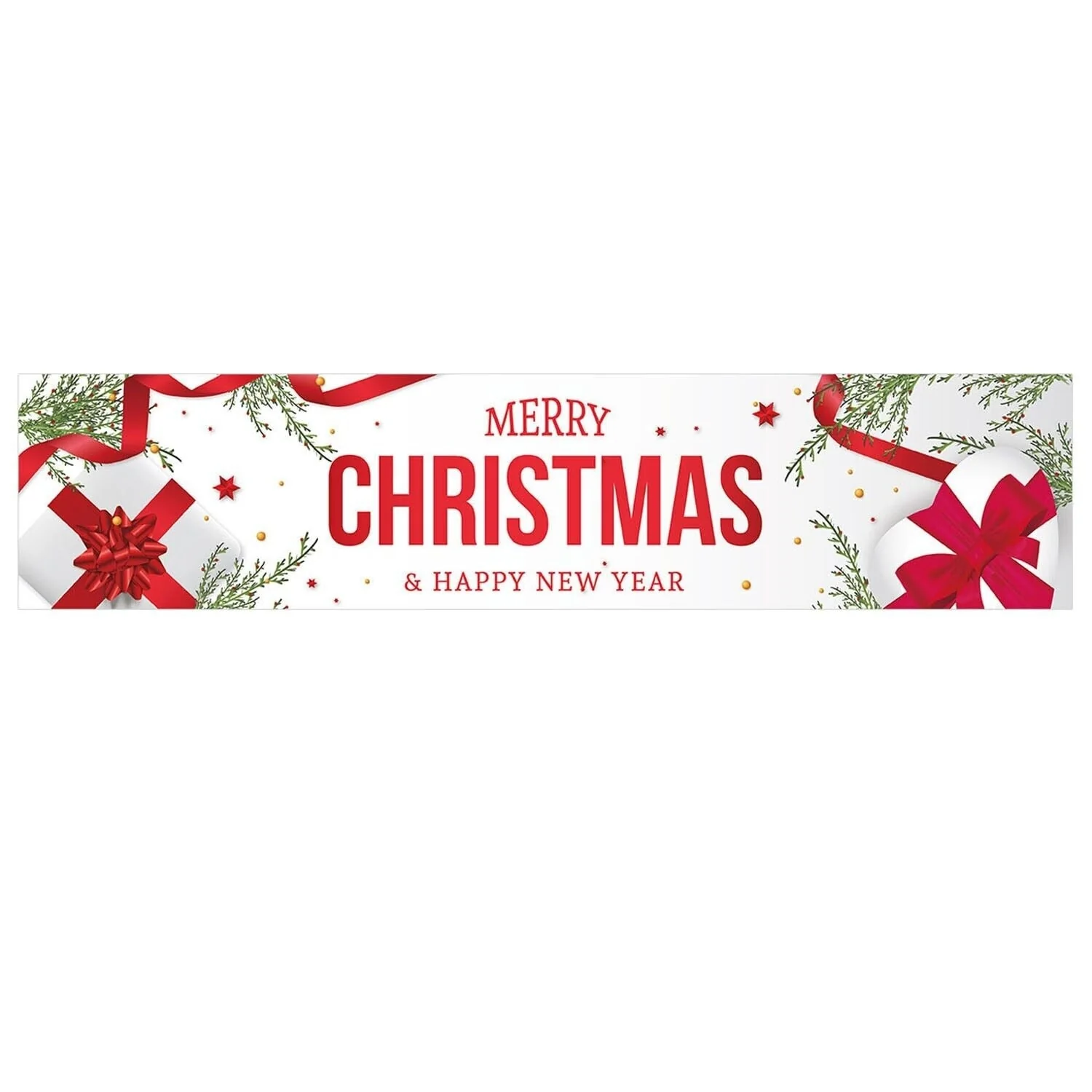 6ft Merry Christmas Santa Claus Banner Outdoor Decor