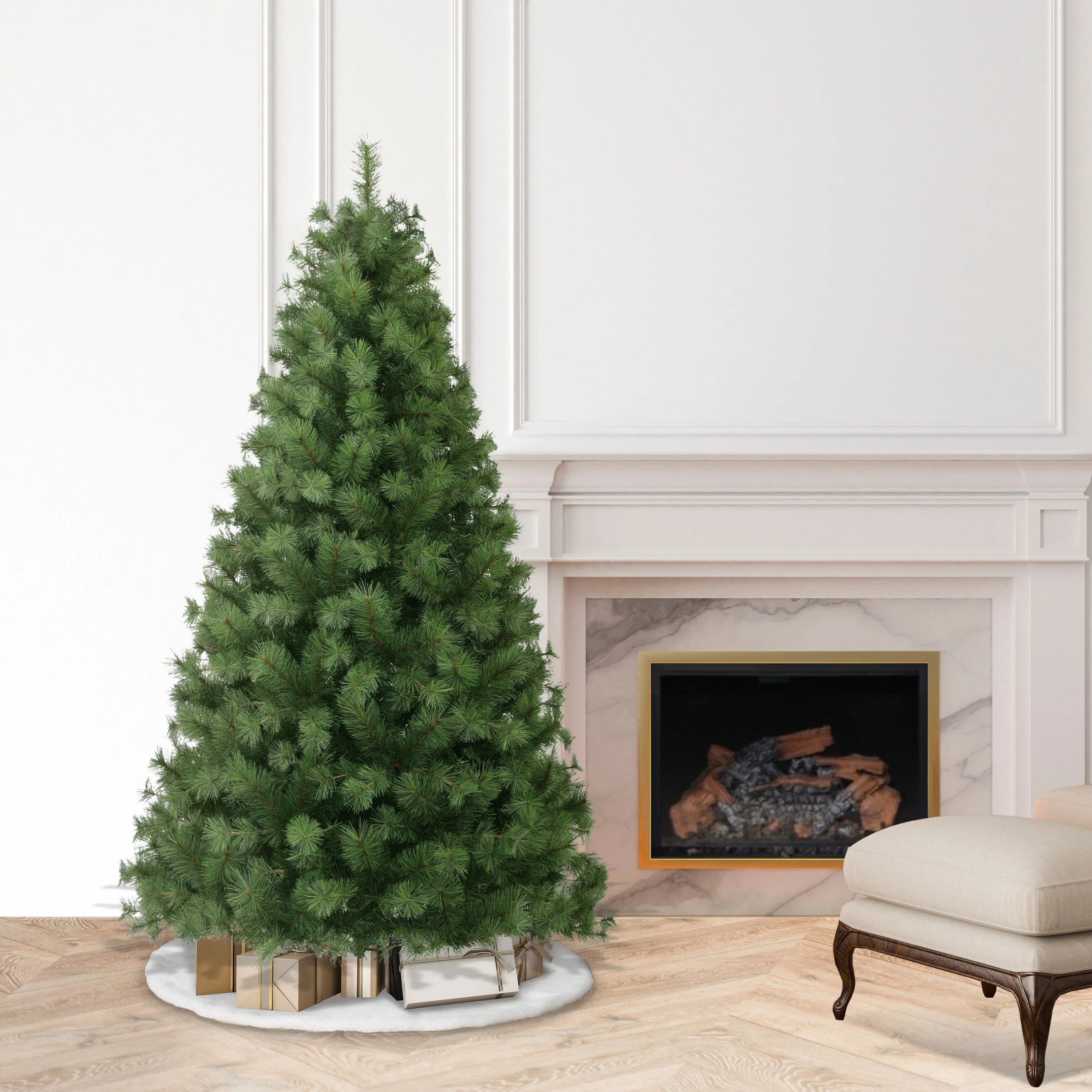 Puleo International 6.5' Colorado Pine Artificial Christmas Tree