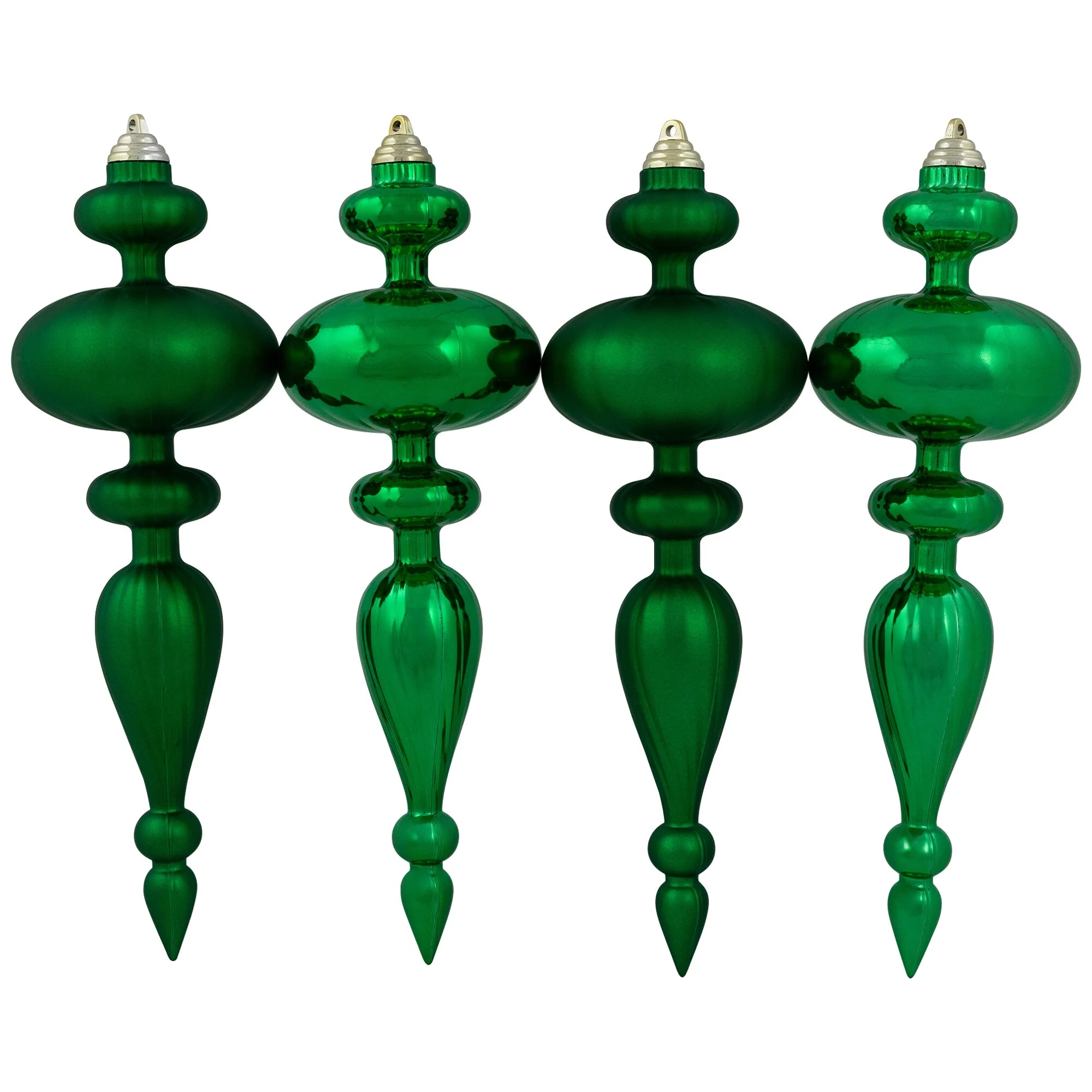 Shatterproof Commercial Size Finial Christmas Ornaments - 14
