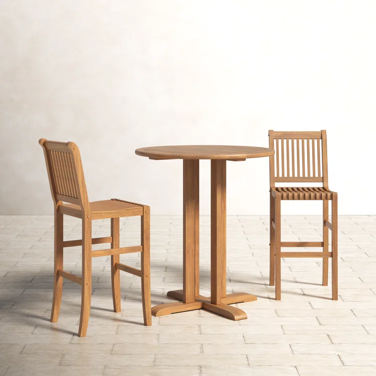 Jo 2 - Person Round Outdoor Dining Set