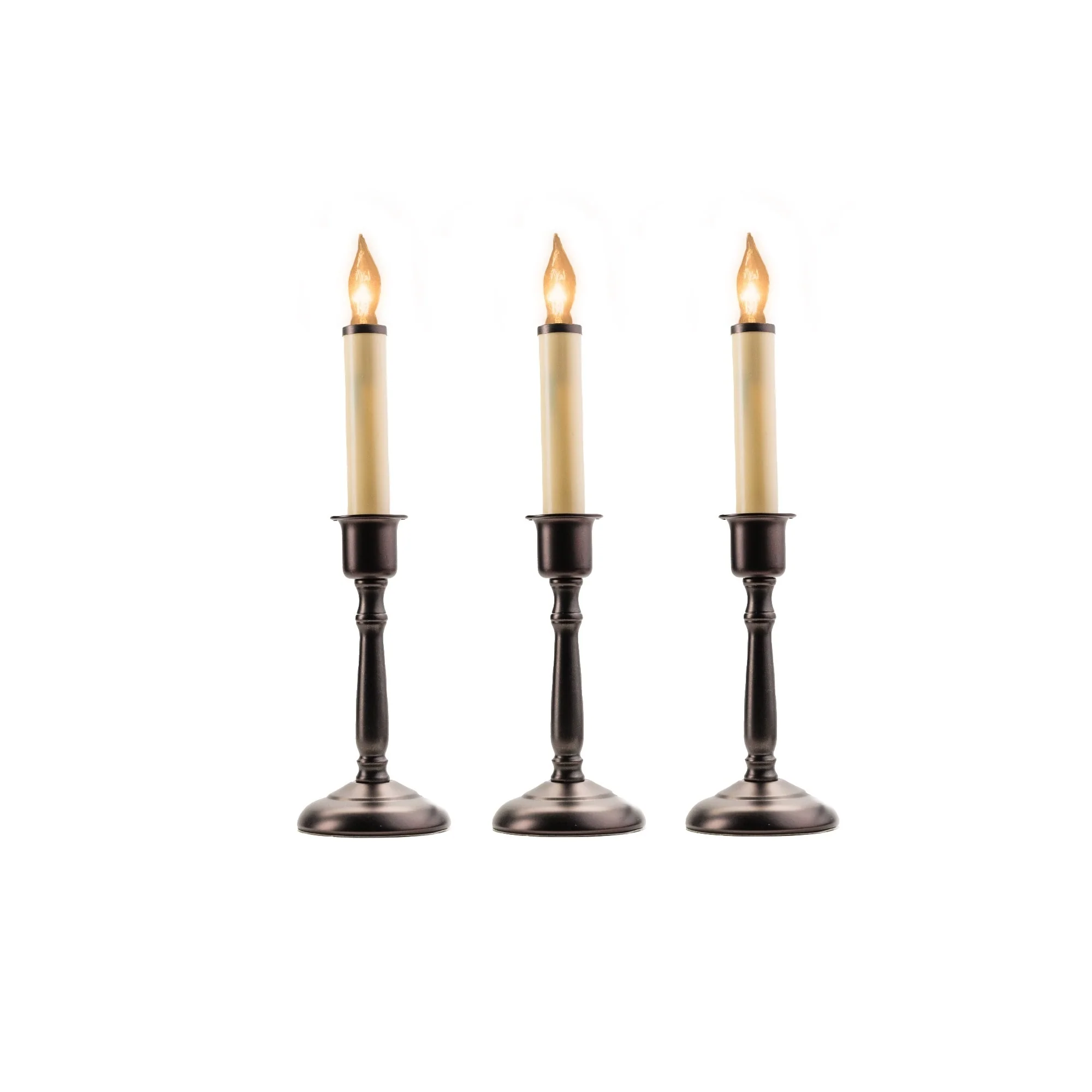 Lighted LED Window Candles - 12