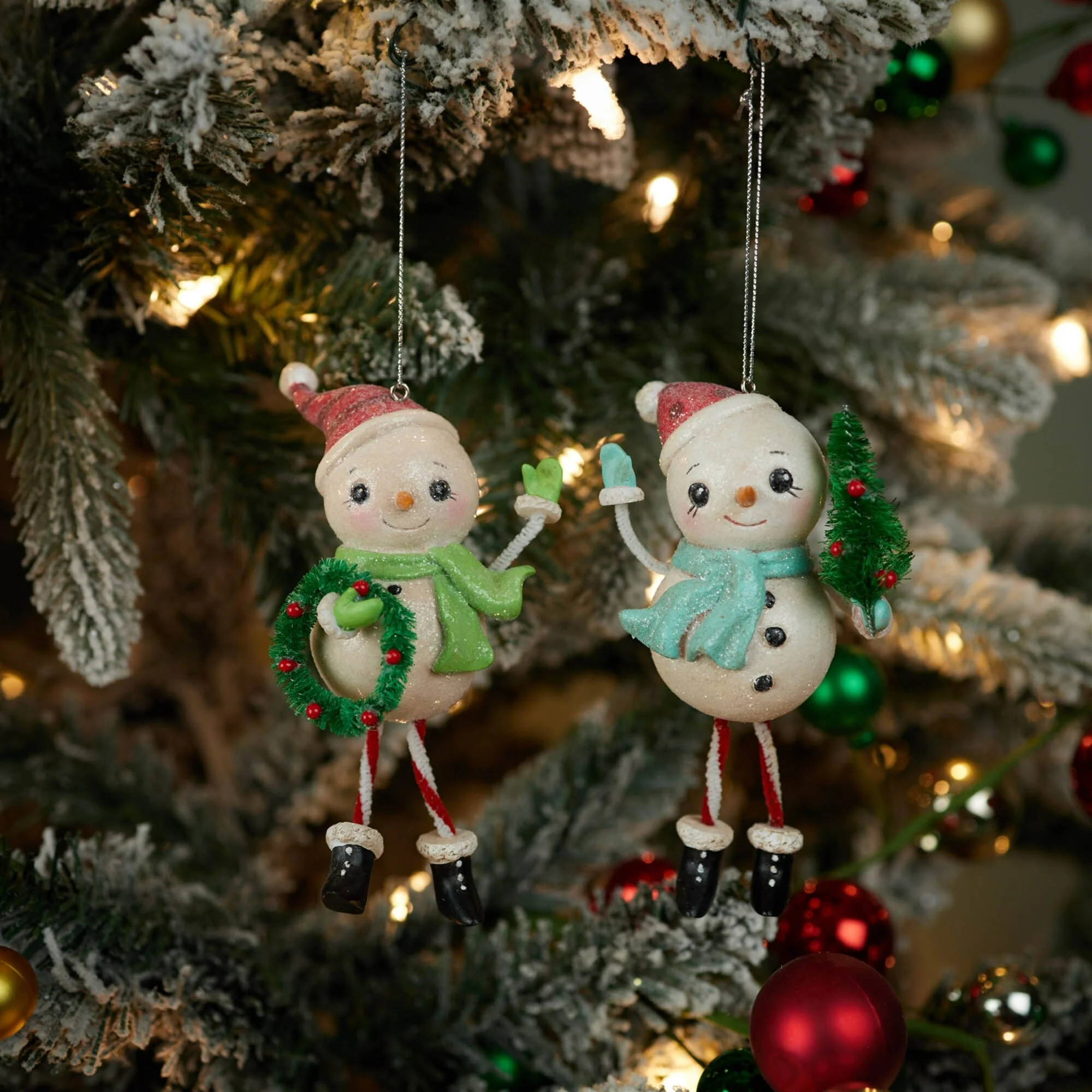 Snowman Christmas Ornaments - 5.5