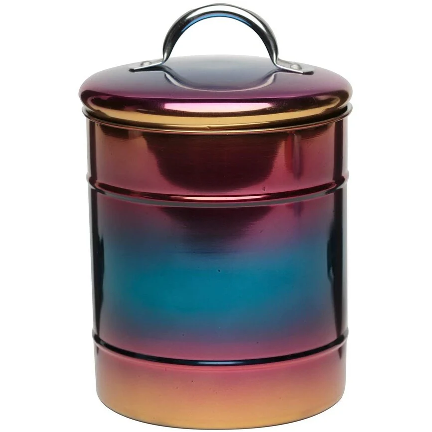 Amici Home Rainbow Metal Canister