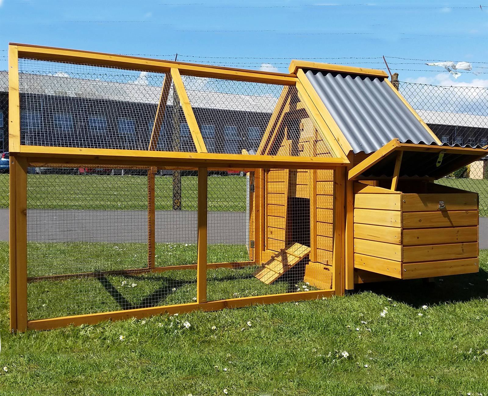 Sunshine 4-6 Birds Chicken Coop With Run