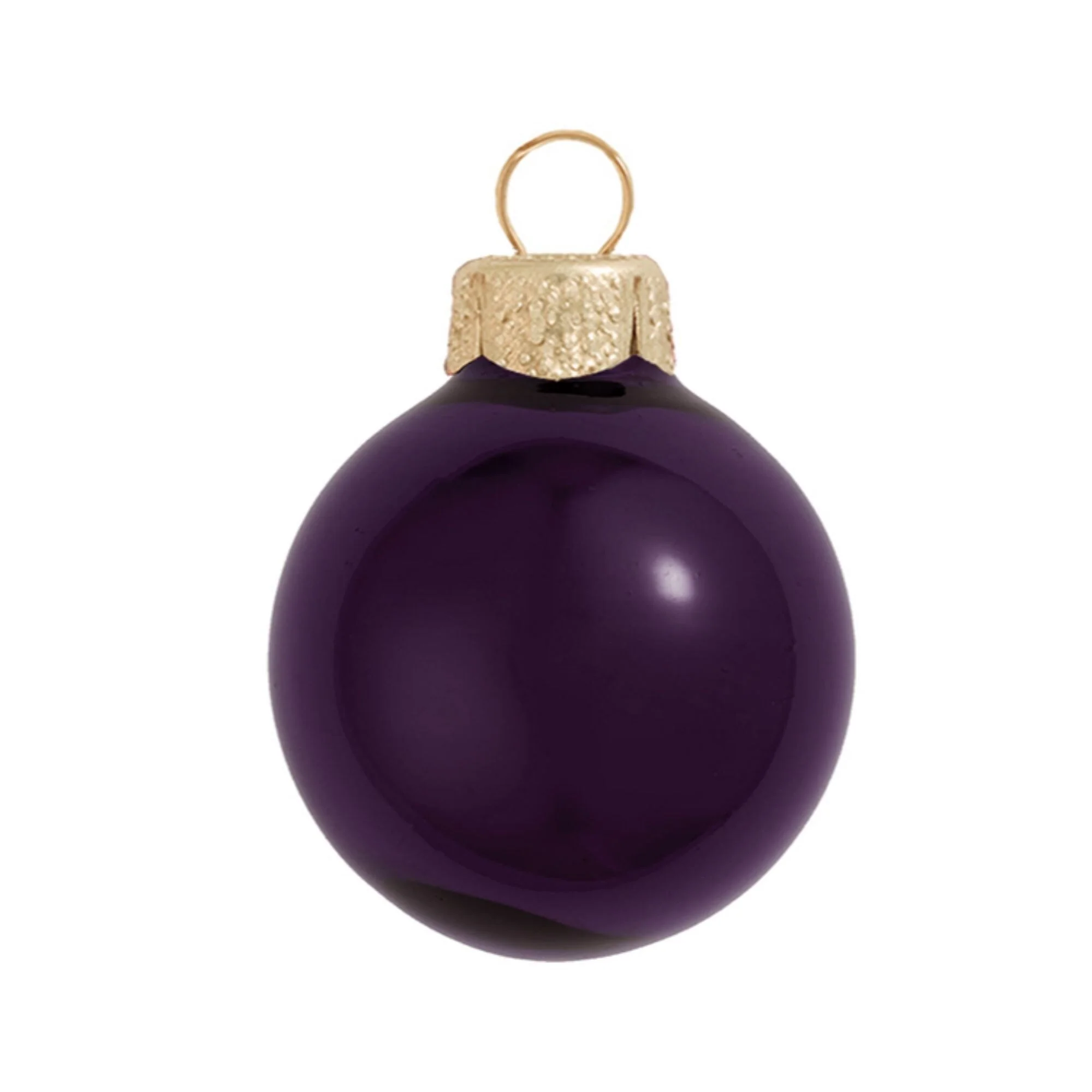Shiny Finish Glass Christmas Ball Ornaments 2
