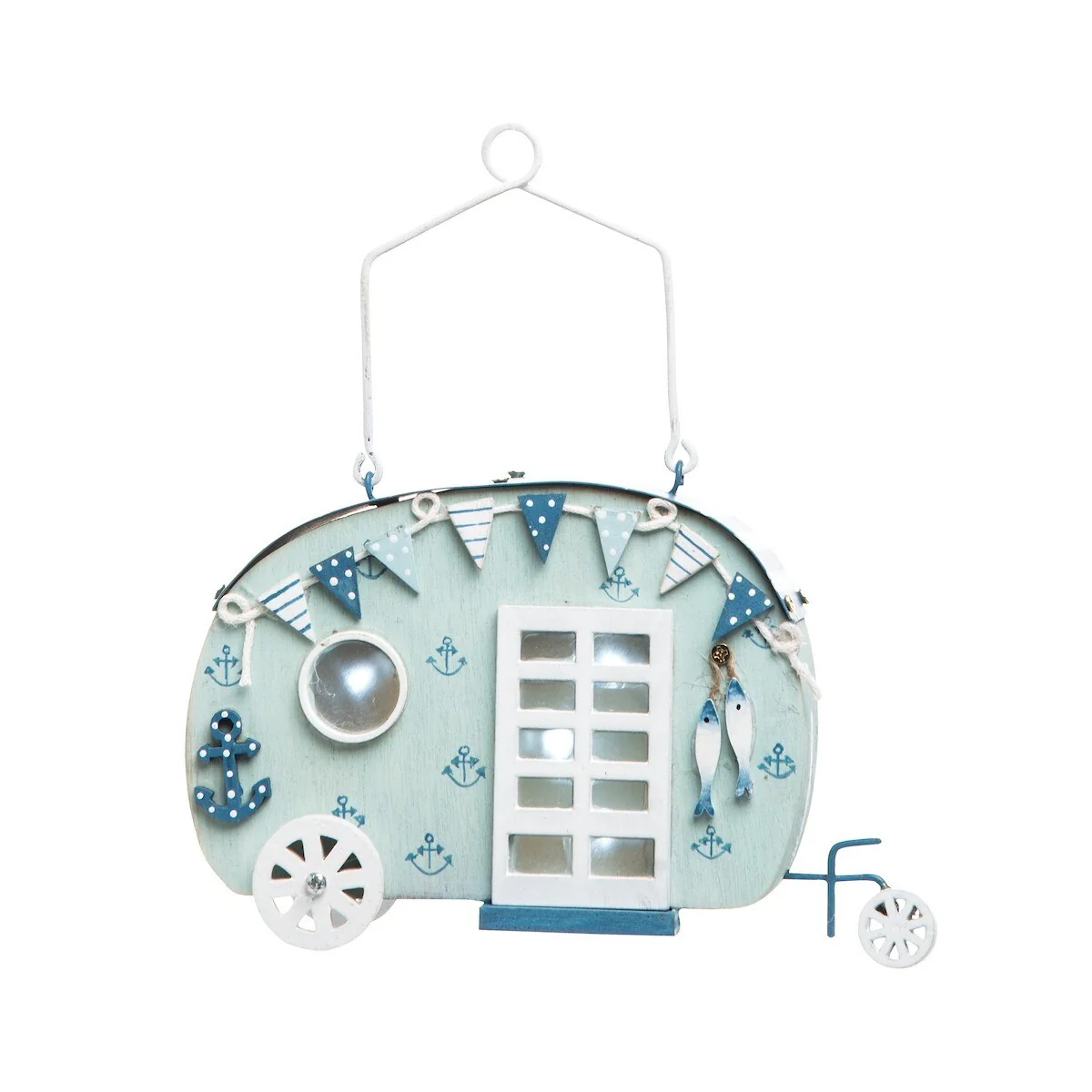 Beach Camper Light-Up LED Christmas Xmas Easter Ornament
