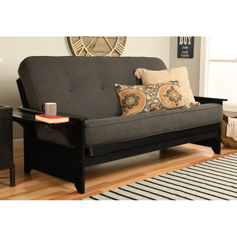 Johnte 82'' Wide Full Futon And Mattress