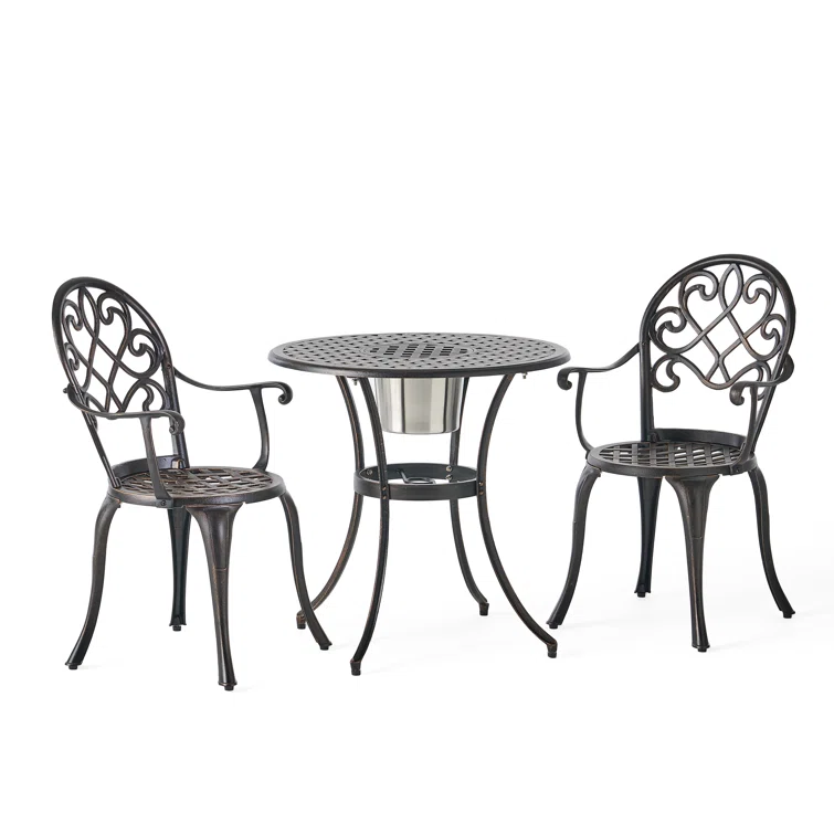Chestnut Street 2 - Person Round Outdoor Dining Set