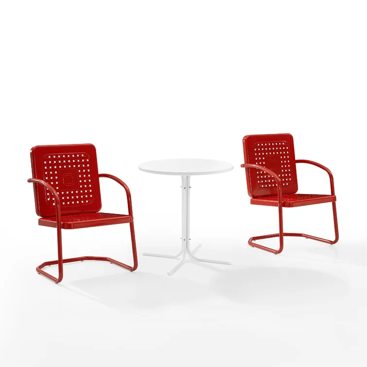 Landyn 2 - Person Round Outdoor Dining Set