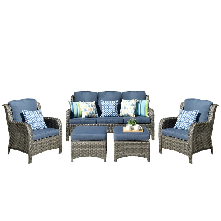 Melanson 5 - Person Outdoor Seating Group