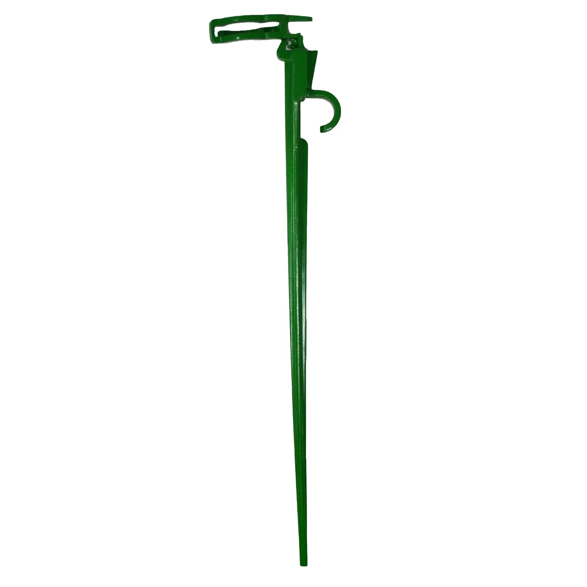 Set of 100 Green 2-in-1 Christmas Decors Tie Down Light Stakes- 7.5