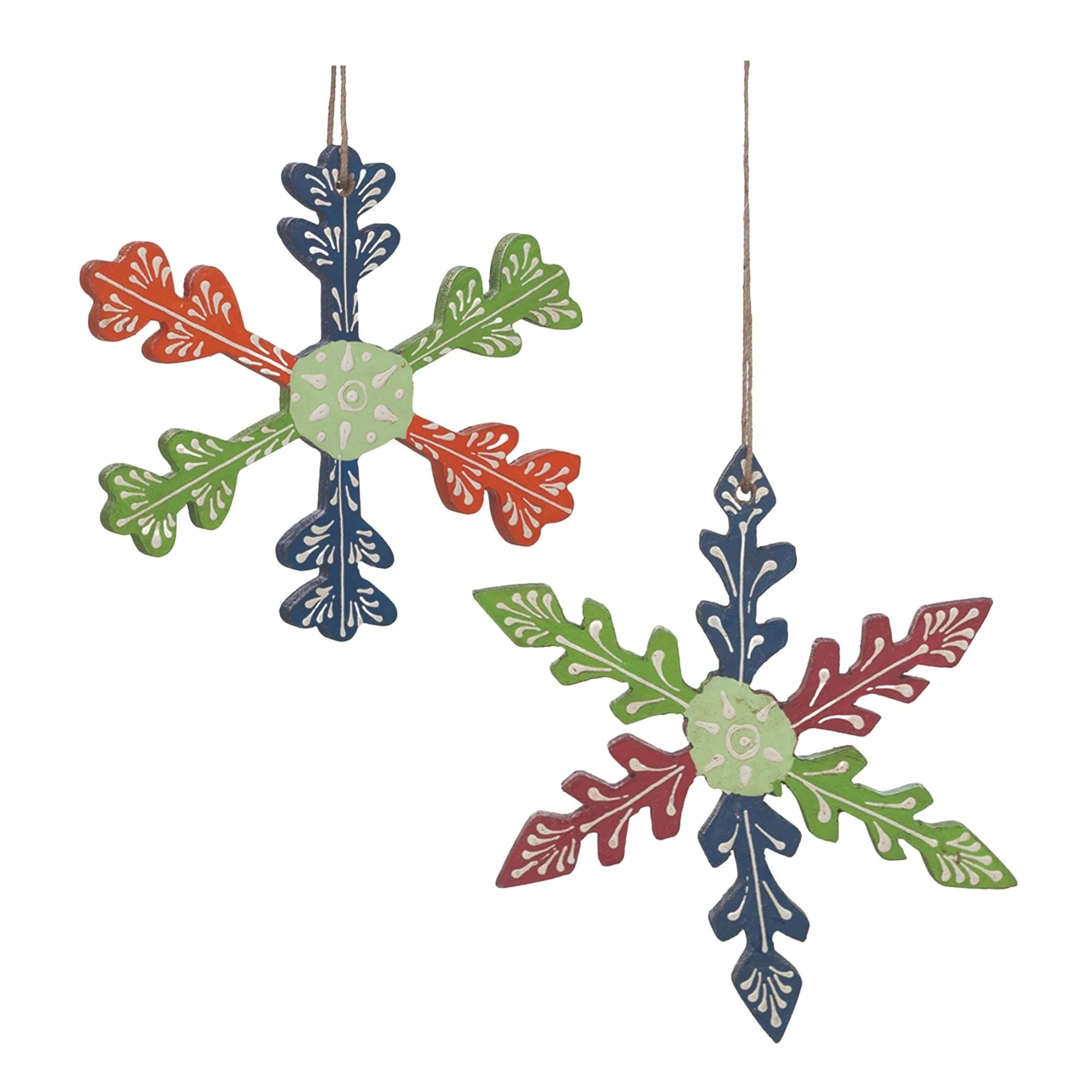Snowflake Christmas Ornaments - 5.5