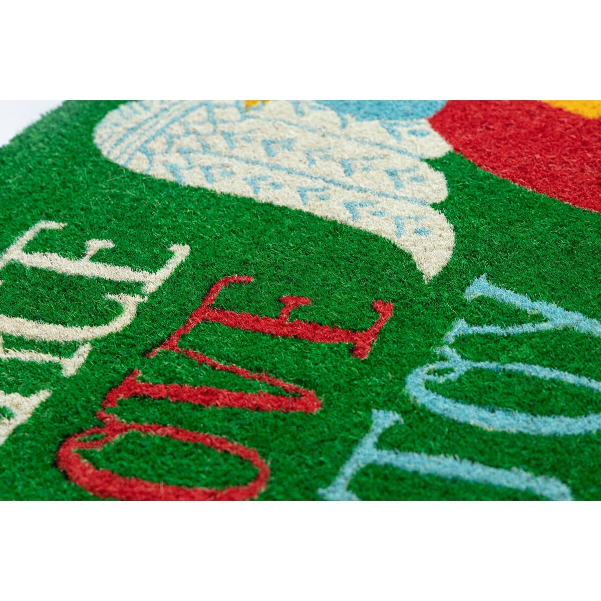 Entryways Peace Love & Joy Coir Doormat