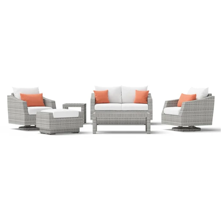 Sehrish 5 - Person Outdoor Seating Group with Cushions