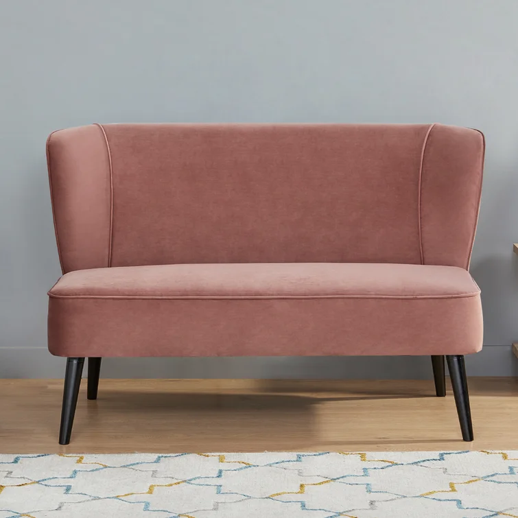 Phineas 52.36'' Velvet Loveseat