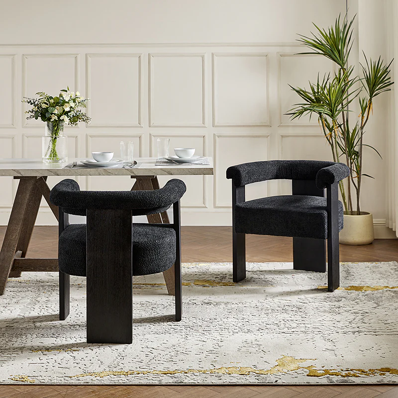 Fedor Boucle Dining Chair